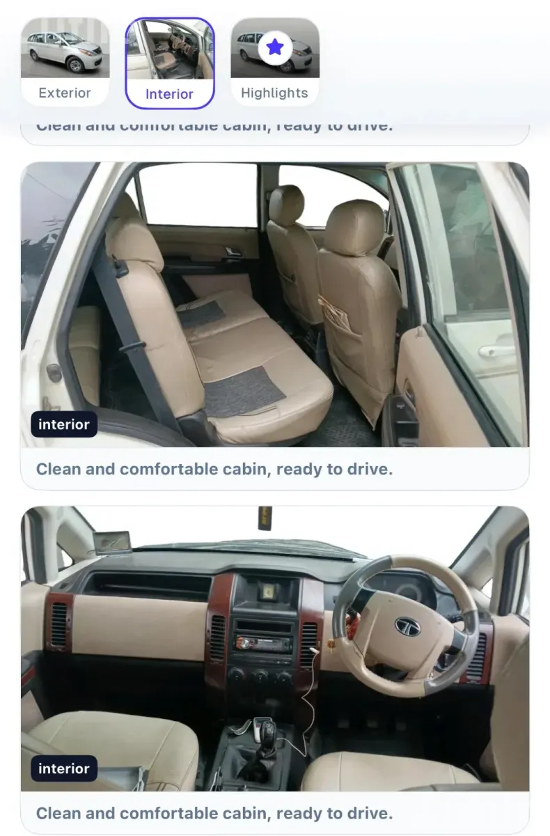 Tata Aria 7Seater Family Car - કાર - માંસા - Image 5