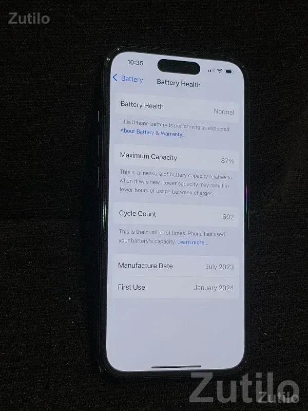 iPhone 15 256GB Blue – Dual Camera - મોબાઇલ ફોન - કેશોદ - Image 3