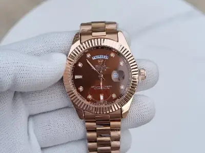 Rolex Day-Date Chocolate Dial Watch