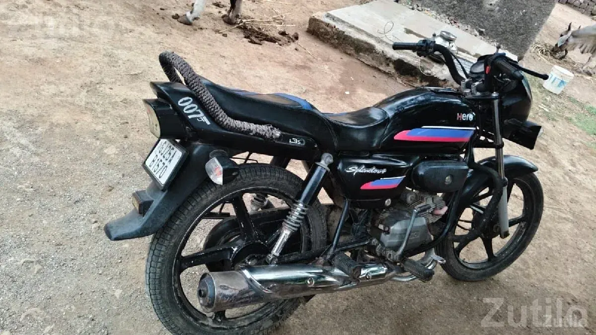 Splendor Plus 2020 Bike in Good Condition - બાઇક્સ - પોરબંદર - Image 2