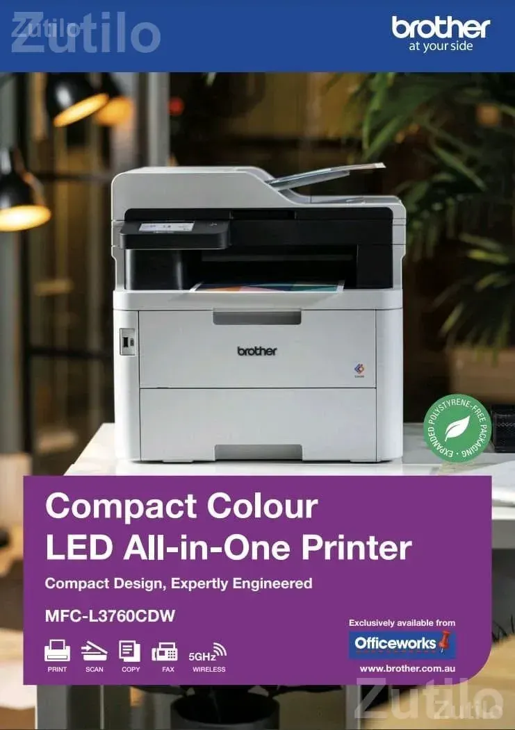 Brother MFC-L3760CDW Color Laser Printer - ઓફિસ સાધનો અને સપ્લાય - આરમભડા - Image 5