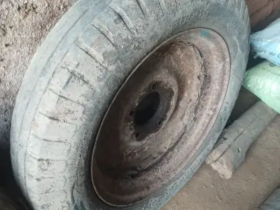 Bullock Cart Tyres with Tubes, Set of 2