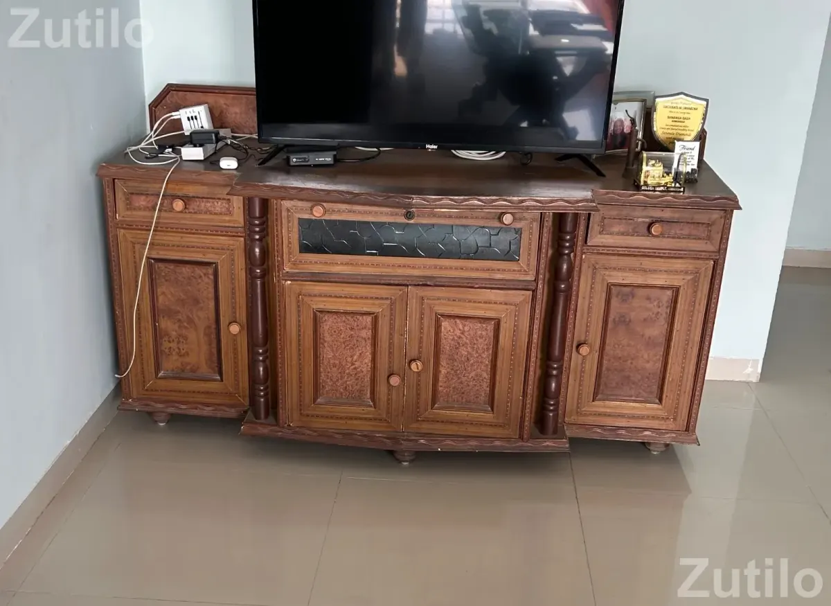 TV table with drawers and cupboards - Wardrobes, Cupboards & Storage - Gandhinagar City - Image 1