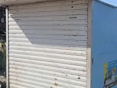 Roadside Cabin Shop Structure with Shutter Roadside Cabin Shop Structure with Shutter