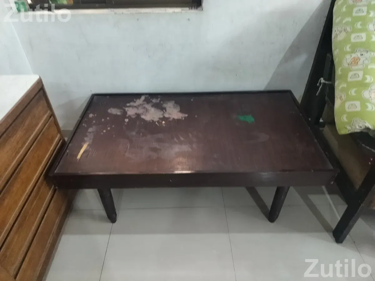 Wooden chairs, center table and small banch/ couch - Chairs, Stools & Seating - Vadodara City - Image 2