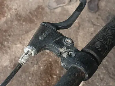 Used Bicycle with Disc Brakes, Front Brake Broken Used Bicycle with Disc Brakes, Front Brake Broken