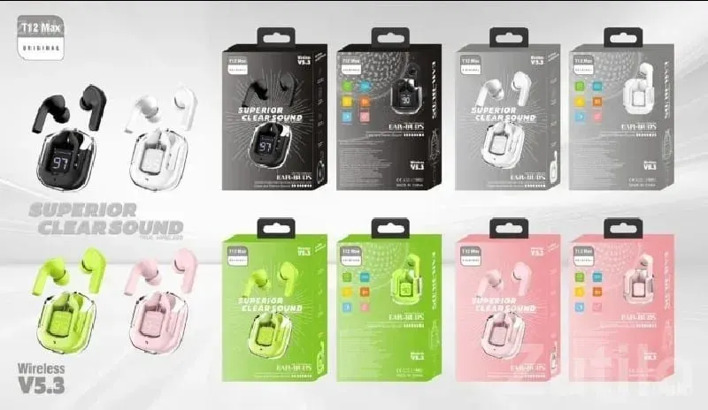 Max Pro Wireless Headphones Wholesale - ઇલેક્ટ્રોનિક ઍક્સેસરીઝ - વાંકાનેર - Image 2