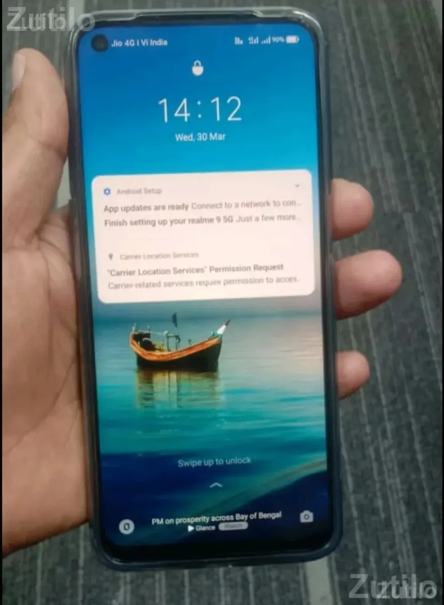 Realme Smartphone Silver Color - મોબાઇલ ફોન - સુરેન્દ્રનગર શહેર - Image 2