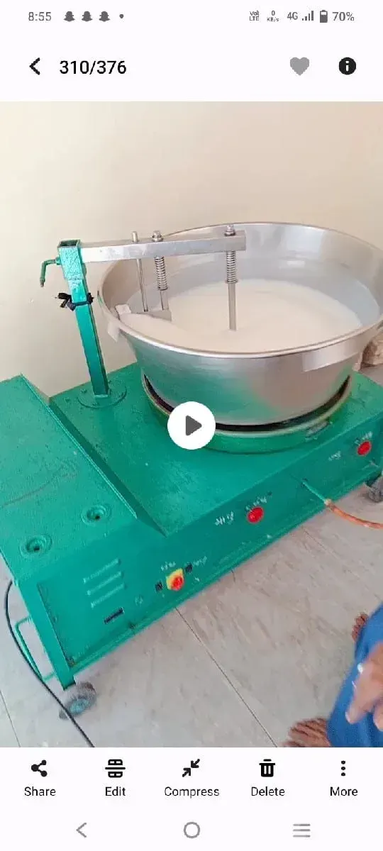 Commercial Mava Milk Sweet Making Machine - મશીનરી - ગોંડલ - Image 2