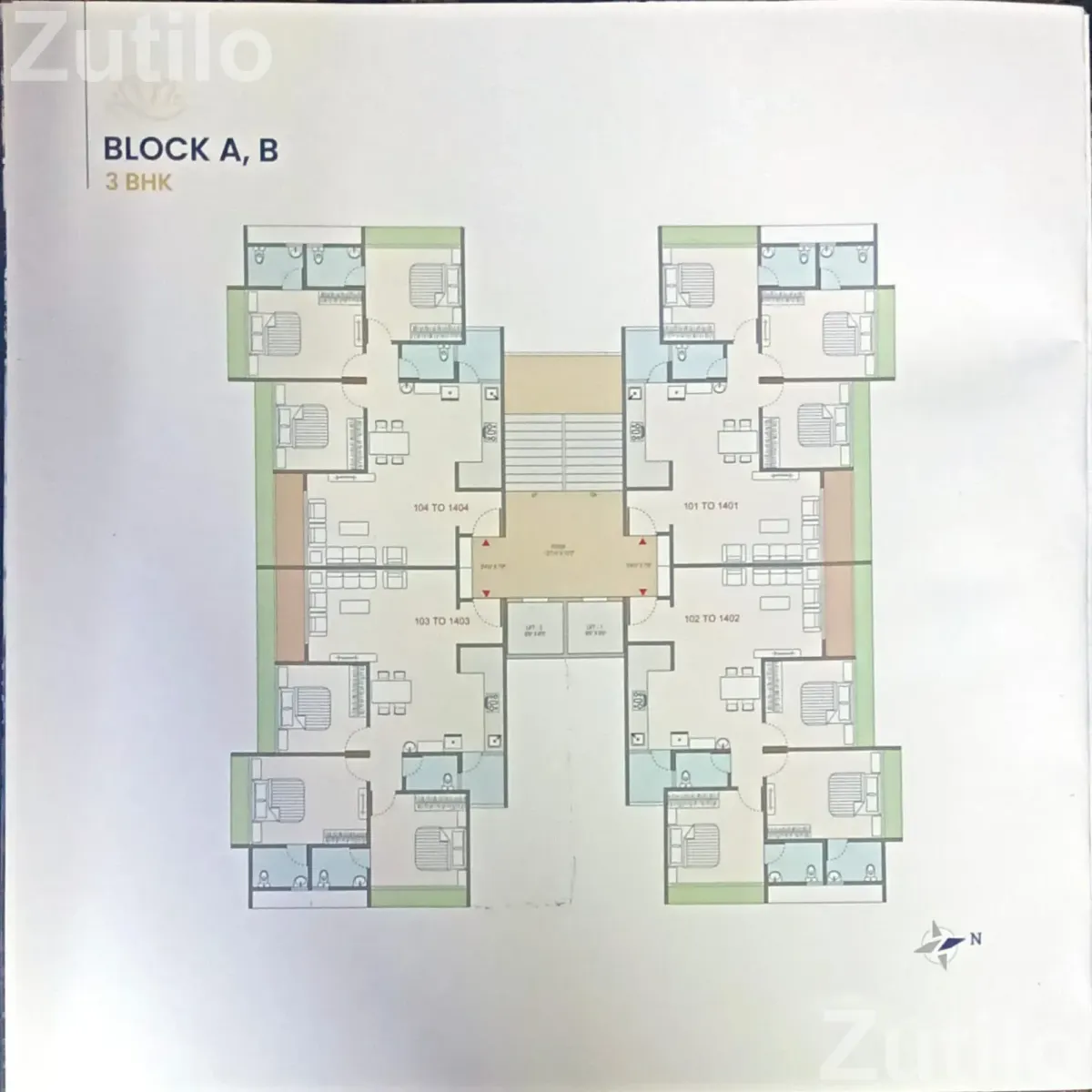 3 BHK Specious flat - House for Sale - Ahmedabad City - Image 3
