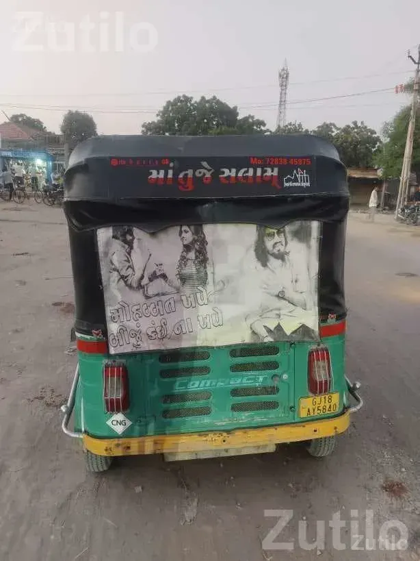 Bajaj CNG Auto Rickshaw 2019 Single Owner - ઓટો રિક્ષા - સુરેન્દ્રનગર શહેર - Image 4