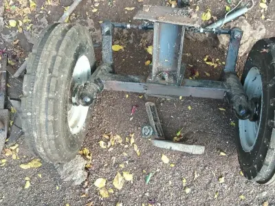 New Sanedo Front Tyres with Wheel Assembly