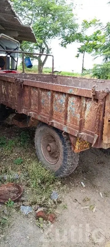 Used 10 Ft Metal Trailer Trolley for Sale - બાંધકામના વાહનો - લાલપુર - Image 3