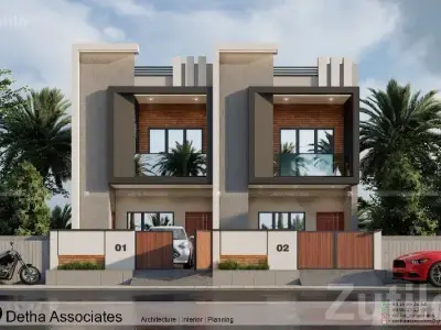 3.5 BHK Modern House in Greencity Ranavav