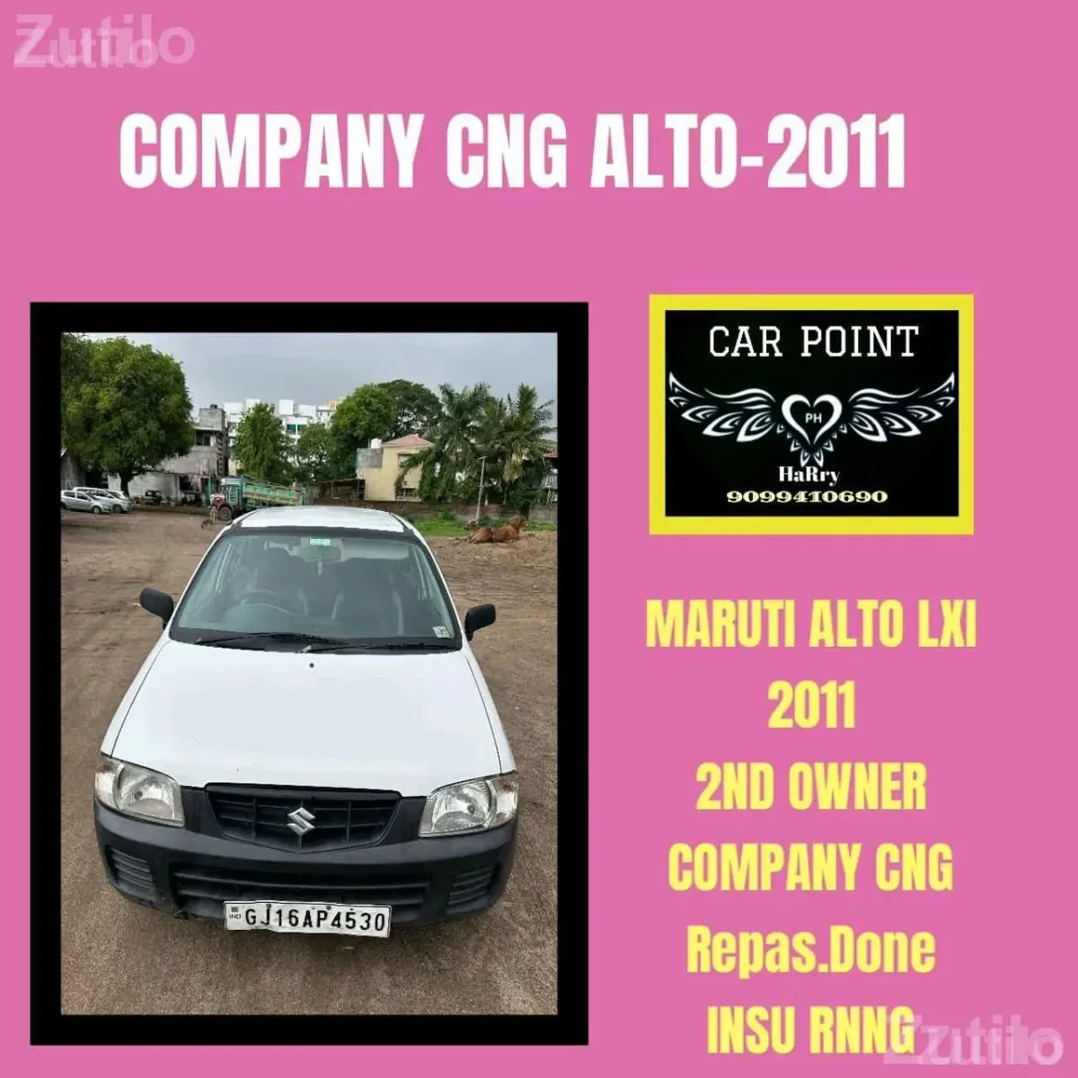 Maruti Alto 800 CNG 2011 Second Owner - કાર - ભરૂચ - Image 4