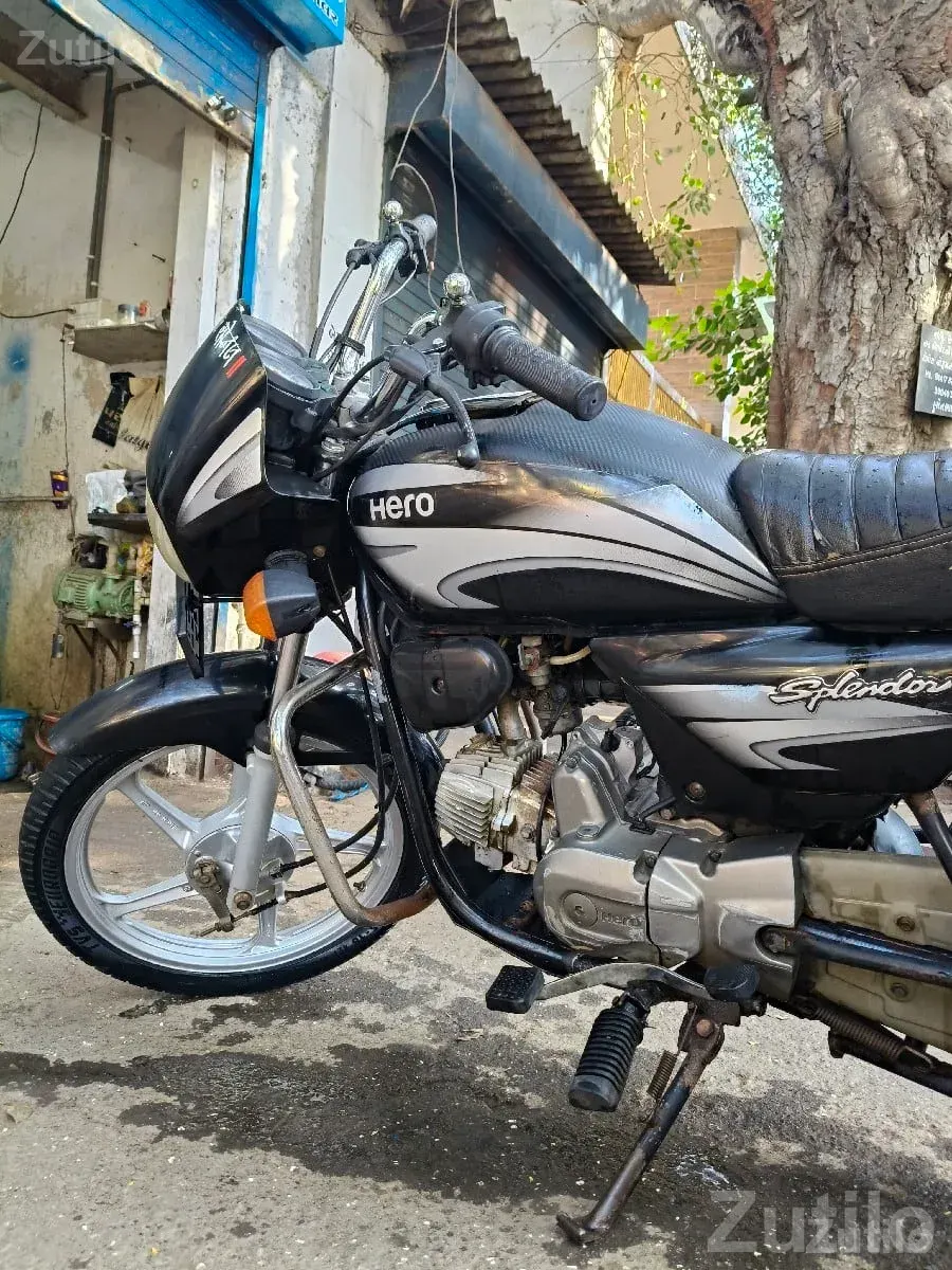 Hero Splendor Plus 2017 Used Bike - બાઇક્સ - આદિત્યાણા - Image 2