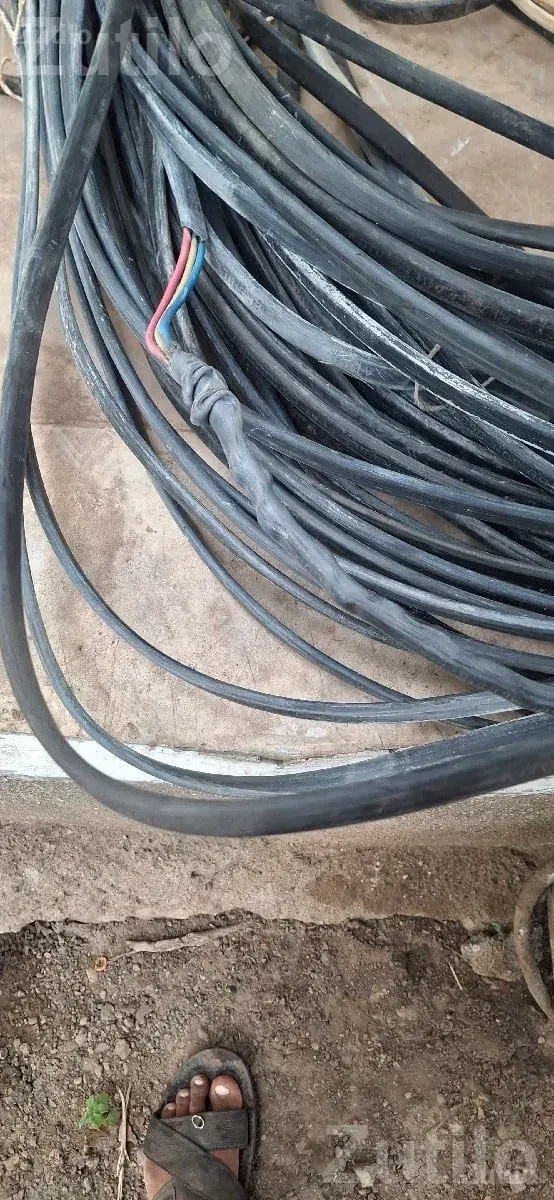 4 mm Cable with 5 HP Motor, 600 ft - પમ્પ અને મોટર્સ - પોરબંદર - Image 3