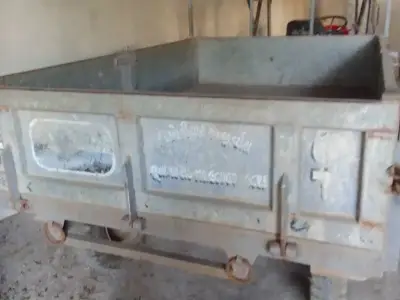 Galvanized Mini Trolley Transport Trailer Galvanized Mini Trolley Transport Trailer
