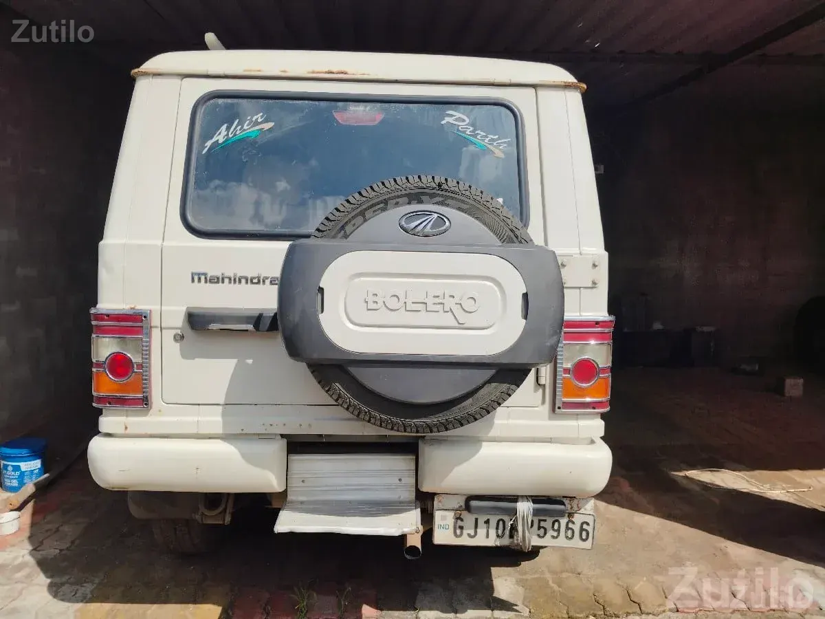 Mahindra Bolero 7 Seater White SUV - Cars - Bhanvad - Image 2
