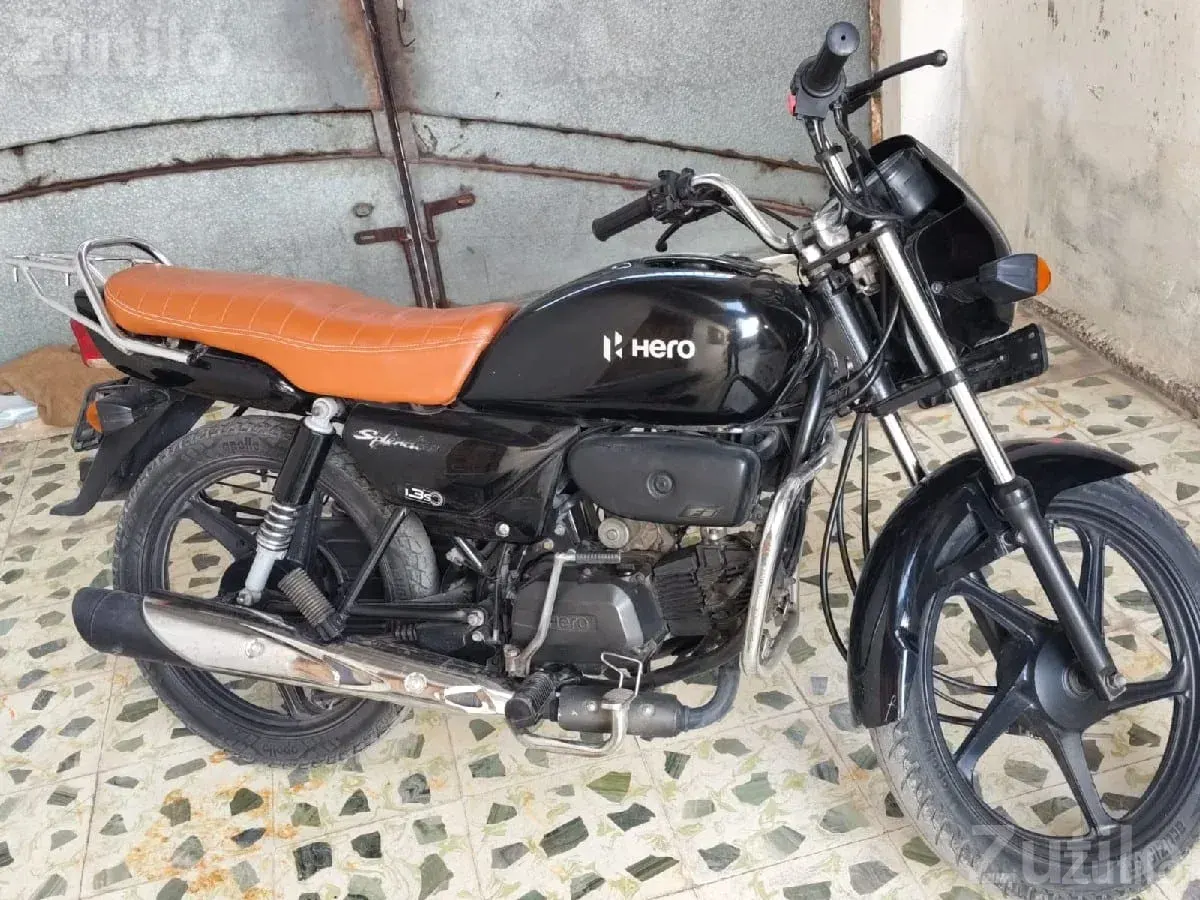 Hero Splendor Plus 2021 Self Start Black - બાઇક્સ - ઉપલેટા - Image 2