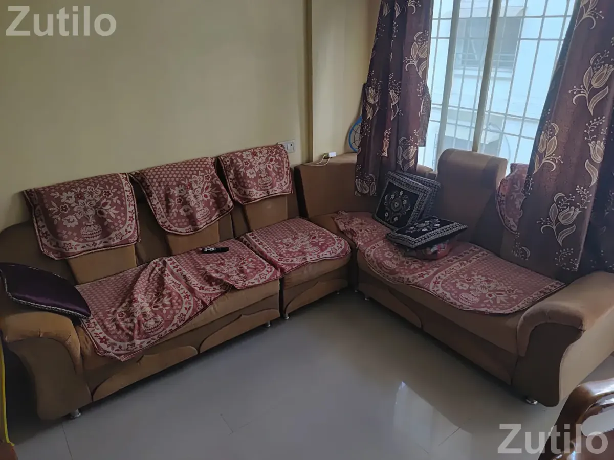 L shape 7 seater sofa set - સોફા સેટ અને કાઉચ - વડોદરા શહેર - Image 1