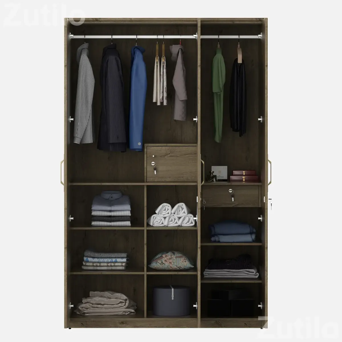 Wardrobe / Almirah - 3 Door - 1 yr old - Cupboards & Storage - Ahmedabad City - Image 4