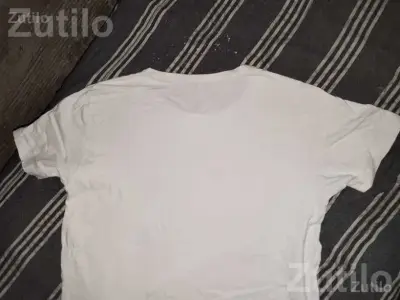 Men's White T Shirt L Size Men's White T Shirt L Size
