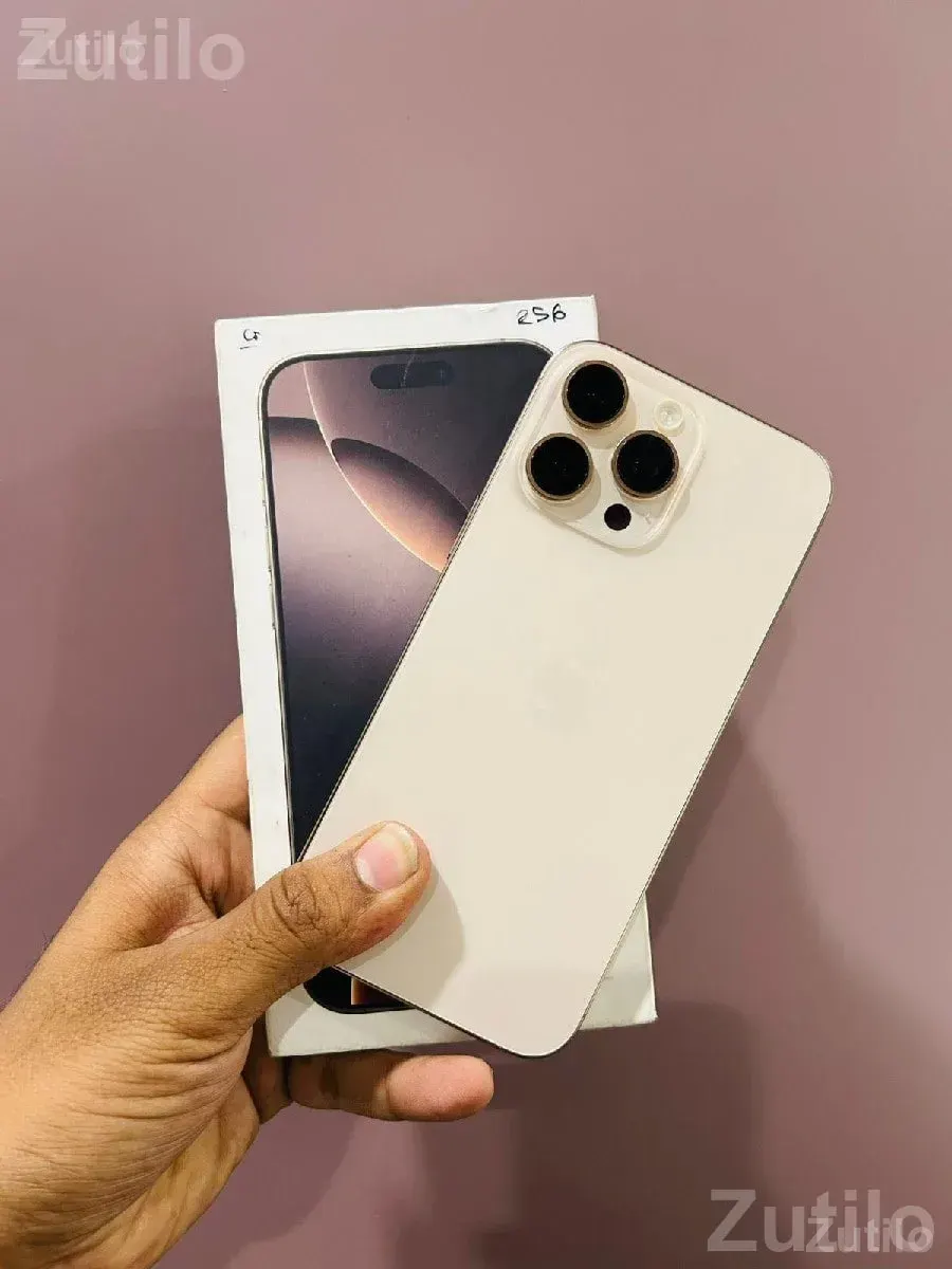 Apple iPhone 16 Pro Max 256GB Desert Titanium - મોબાઇલ ફોન - કલ્યાણપુર - Image 3
