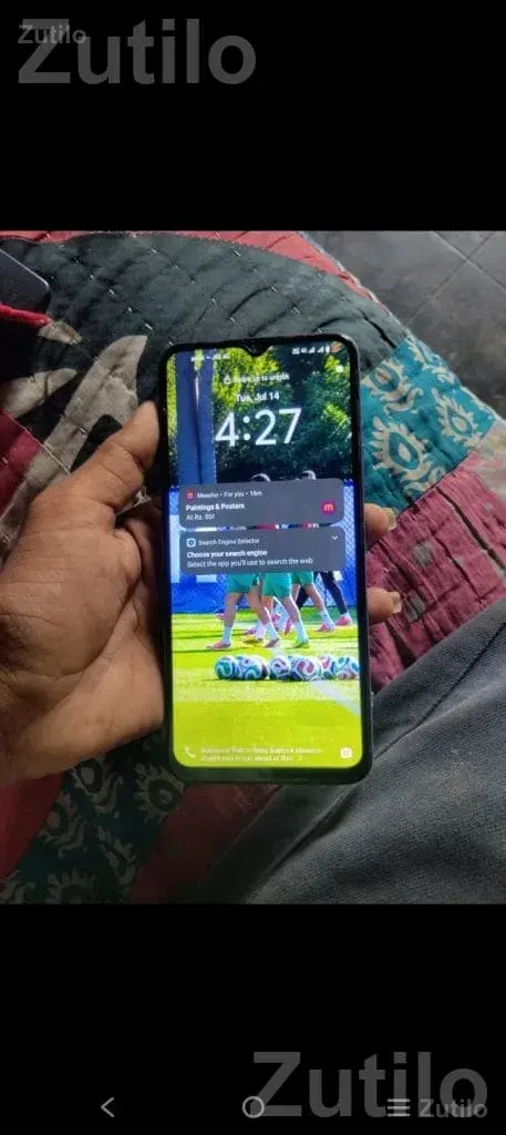 1 Year Old Purple Smartphone in Good Condition - Mobile Phones - Khambhalia - Image 3