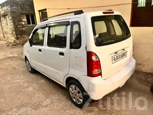Maruti WagonR LXI CNG Petrol – White - Cars - Bhanvad - Image 3