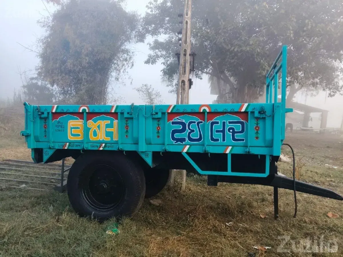 Heavy Duty Farm Tractor Trolley Trailer - Construction Vehicles - Upleta - Image 3