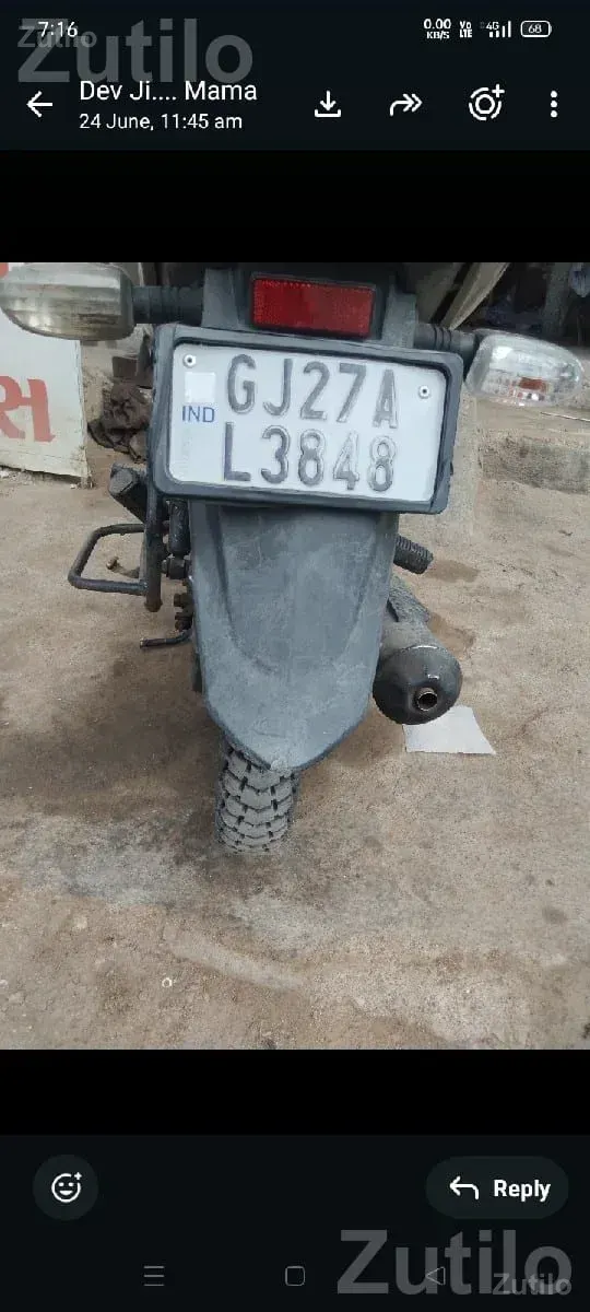 2015 Hero Passion Black Commuter Bike - બાઇક્સ - કેશોદ - Image 3