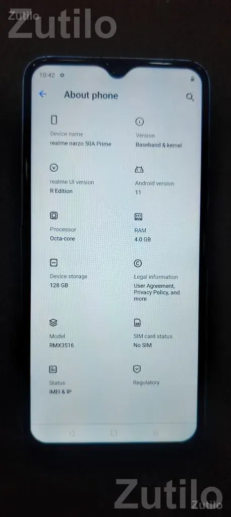 Realme Narzo 50A Prime Smartphone - મોબાઇલ ફોન - વિરમગામ - Image 2