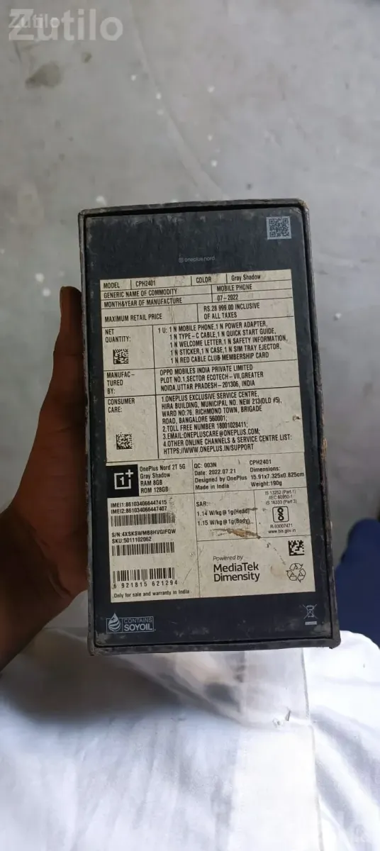 OnePlus Nord 2T 5G 8GB 128GB Smartphone - Mobile Phones - Dehgam - Image 4