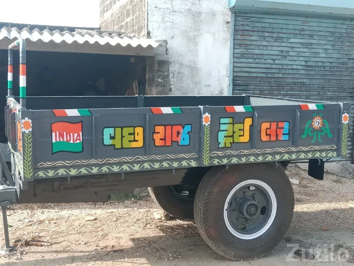 Heavy Duty Tractor Trolley Trailer - બાંધકામના વાહનો - આદિત્યાણા - Image 3