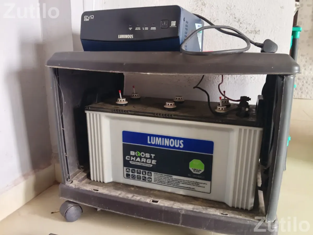 Inverter with battery and trolley - Accessories - Surat City - Image 2