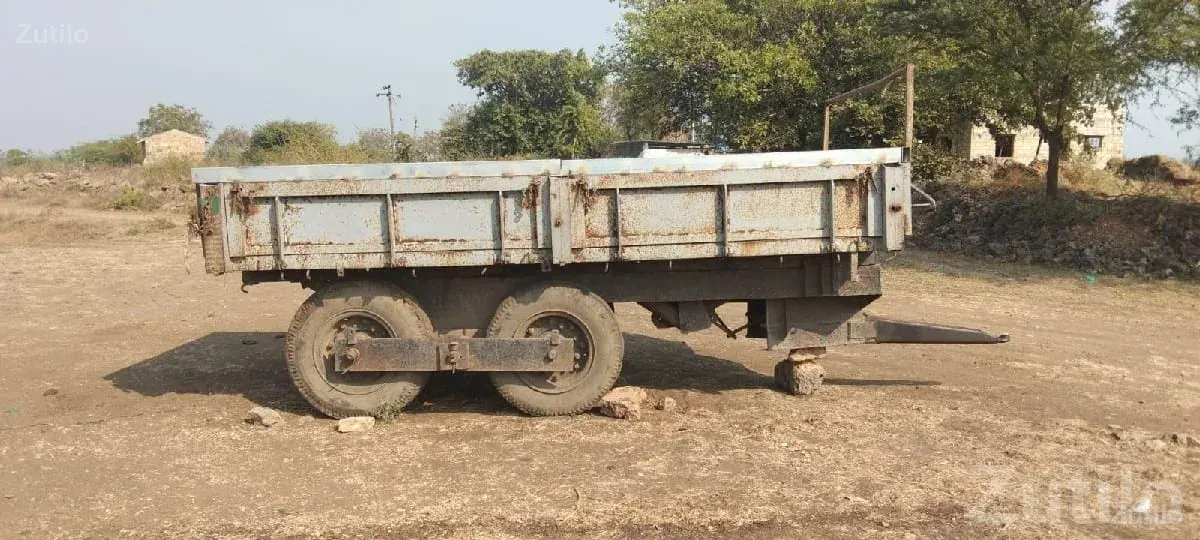 Used Heavy Duty Utility Trailer for Sale - Construction Vehicles - Keshod - Image 2