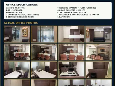 Without brokerage fully furnished office Without brokerage fully furnished office