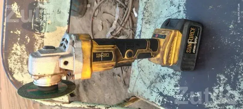 Sunforce 21V Battery Angle Grinder Set - ટૂલ્સ અને હાર્ડવેર - ભુજ - Image 2