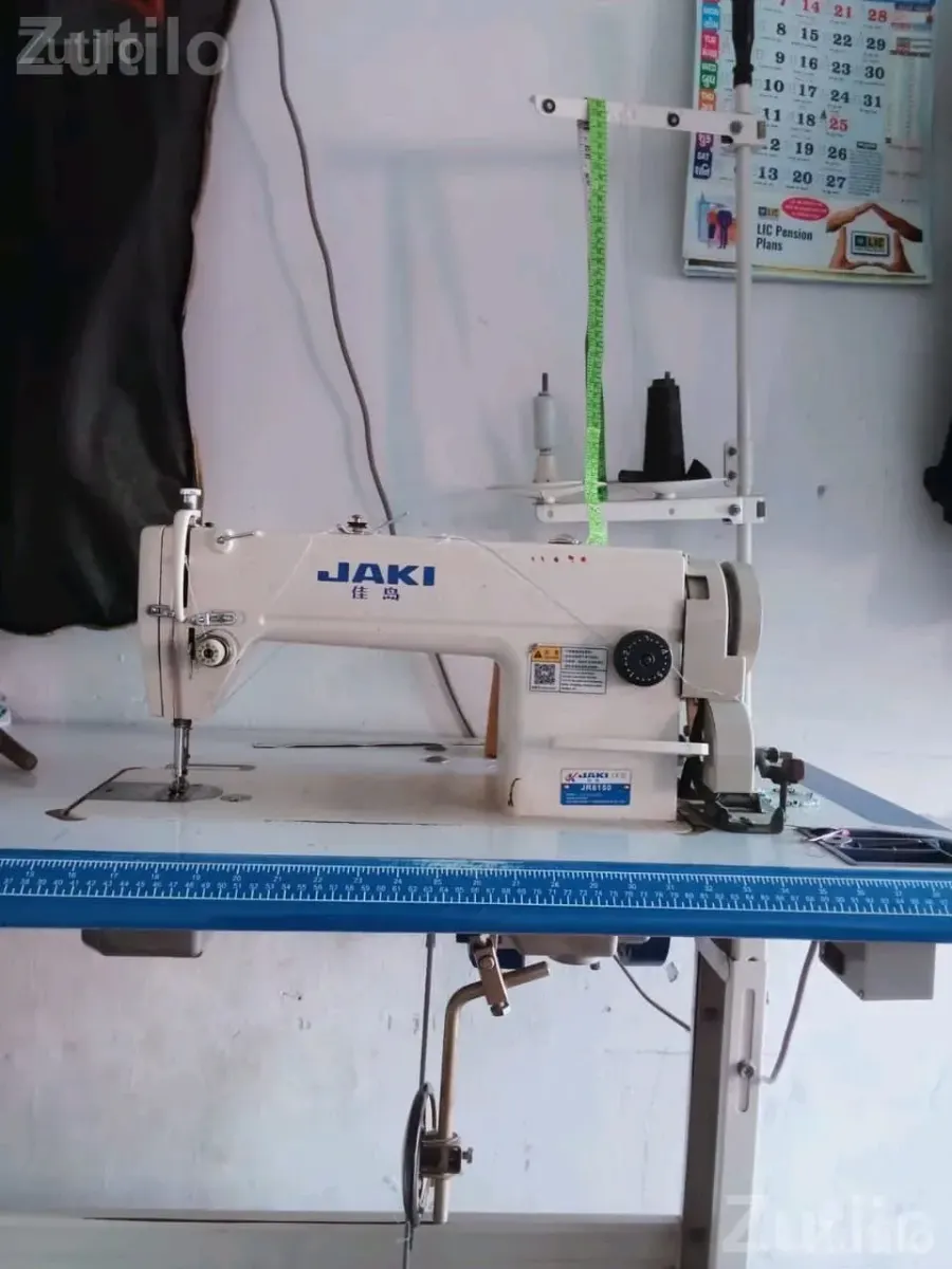 JAKI Industrial Sewing Machine with Table - Textile Machinery - Ahmedabad City - Image 1
