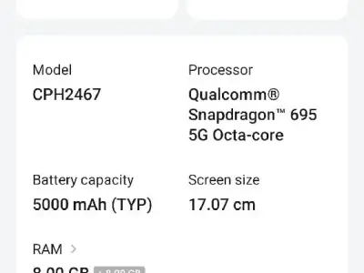 OnePlus Nord CE3 Lite 5G 8GB 128GB OnePlus Nord CE3 Lite 5G 8GB 128GB