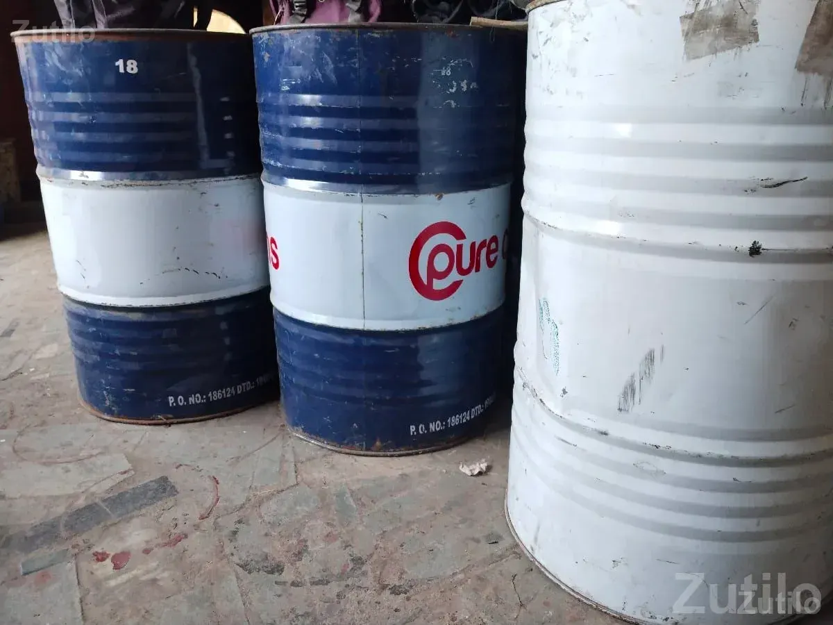 Plastic and Iron Storage Barrels for Sale - Other Industrial Items - Paddhari - Image 2