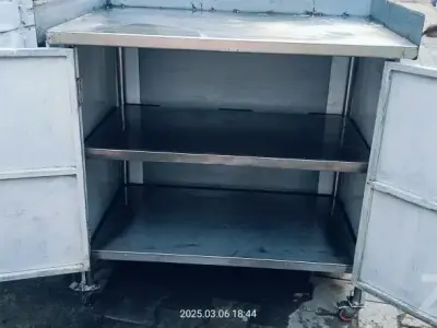 Snack Counter Stainless Steel Cabinet Snack Counter Stainless Steel Cabinet