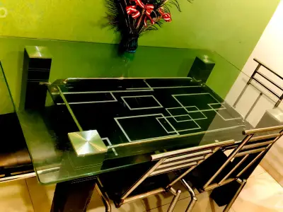 Glass dining Table