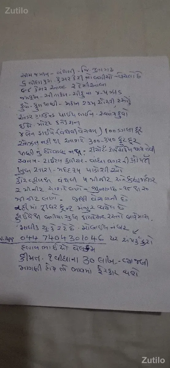 Kesar Keri no bagicho , vanthli - Land & Plots - Una - Image 2
