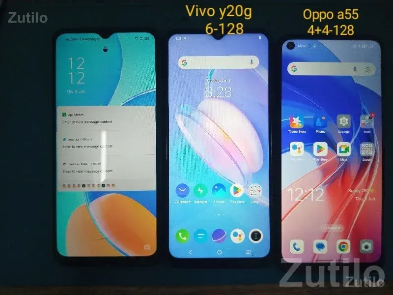 Oppo A55 & Vivo Y20G 128GB Bundle Deal - મોબાઇલ ફોન - કેશોદ - Image 2
