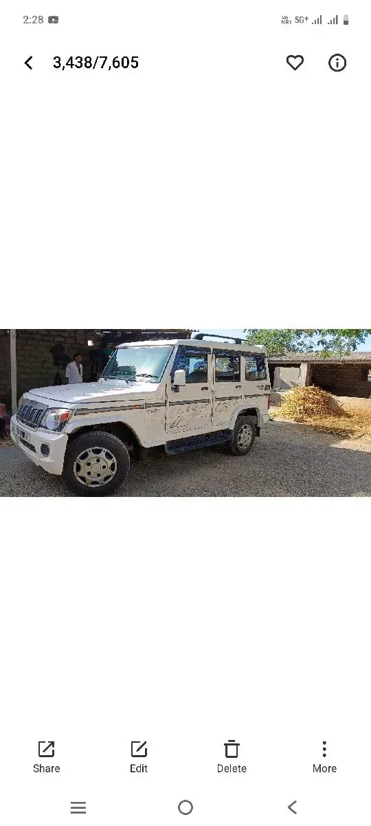 બોલેરો વેચવાનો છે - Cars - Manavadar - Image 3