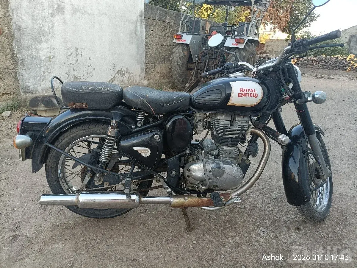 Royal Enfield Classic 350 2017 Used Bike - બાઇક્સ - જામજોધપુર - Image 3