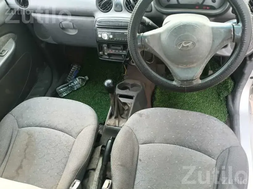 2006 Silver Hyundai Santro CNG Car - Cars - Wankaner - Image 4