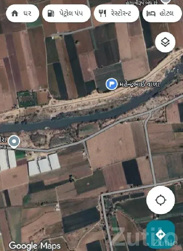 Riverside Agricultural Land in Dhoraji - જમીન અને પ્લોટ - ધોરાજી - Image 2